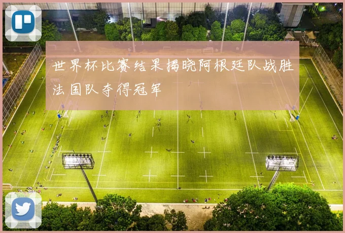 世界杯比赛结果揭晓阿根廷队战胜法国队夺得冠军